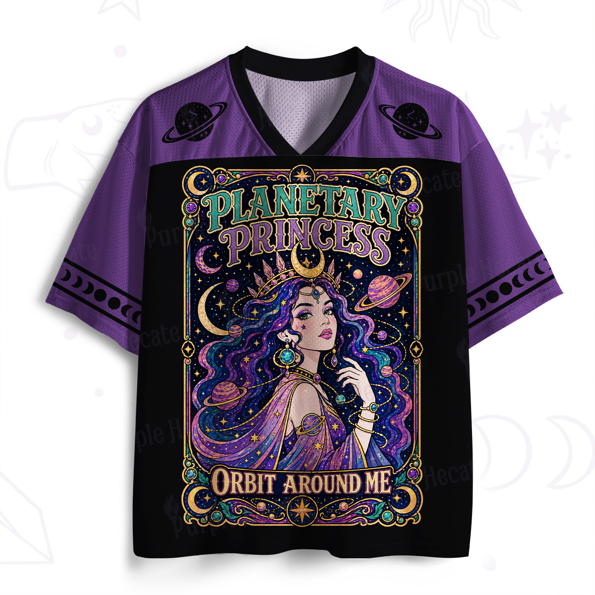 Purplehecate Planetary Princess Mesh Jersey