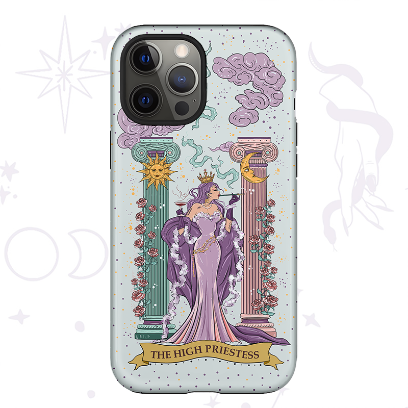 Magic Purplehecate The High Priestess Phone Case