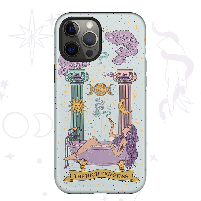 Purplehecate The High Priestess Phone Case