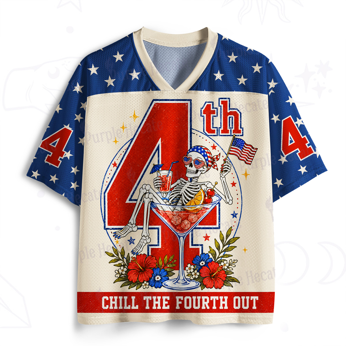 ]Purplehecate Chill The Fourth Out Mesh Jersey