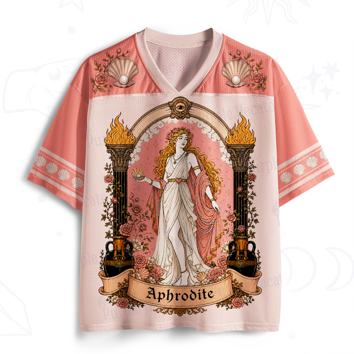 Purplehecate Aphrodite Goddess Mesh Jersey