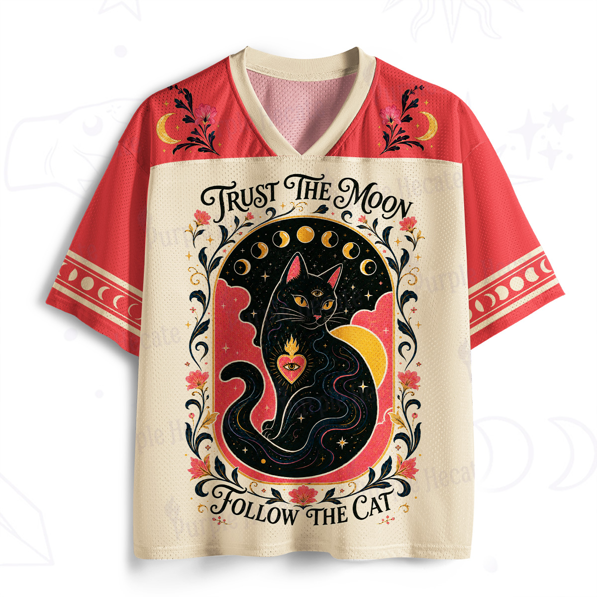 Purplehecate Trust The Moon Weird Mesh Jersey