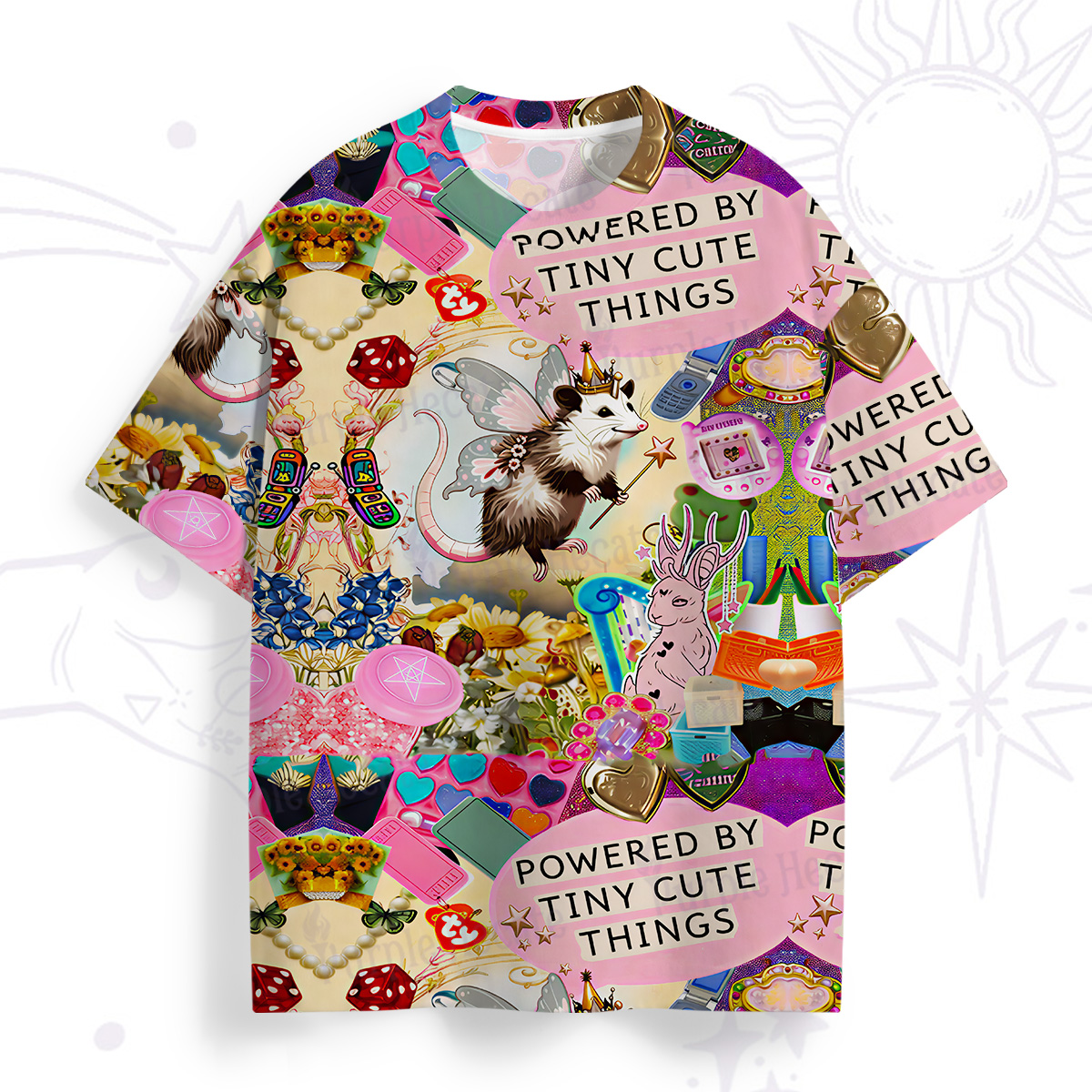 Purplehecate The Opossum Queen's Hoard All Over Print T-Shirt