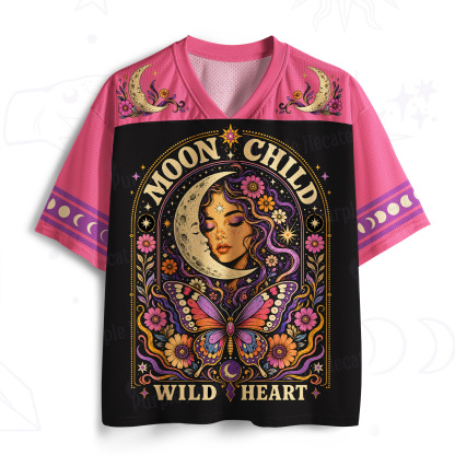 Purplehecate Moon Child Wild Heart Witchy Mesh Jersey
