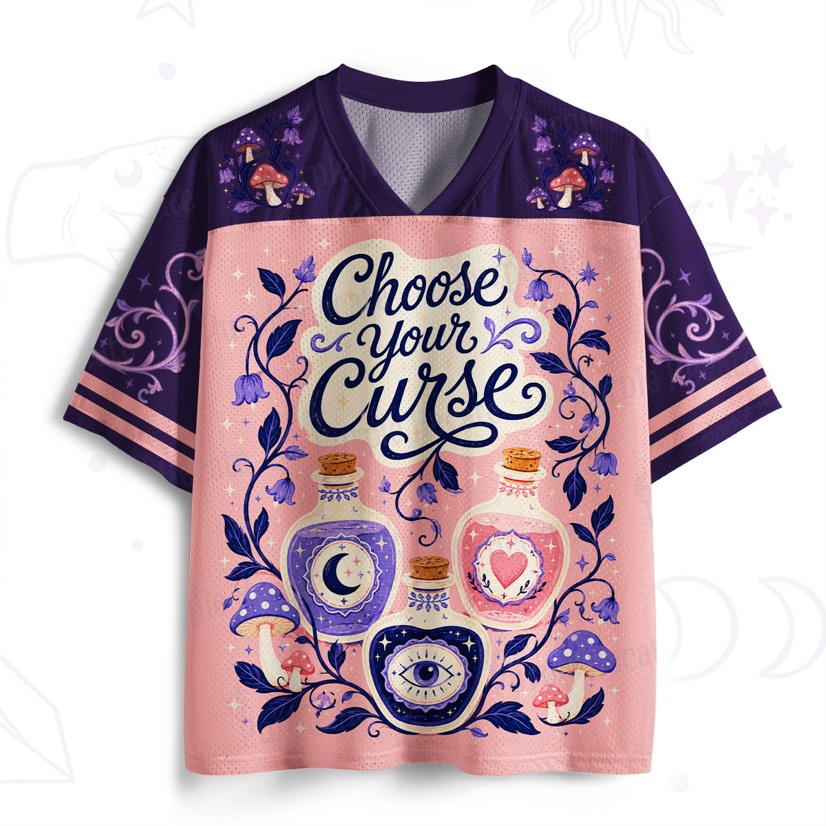 Purplehecate Choose Your Curse Mesh Jersey
