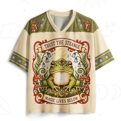 Purplehecate Trust the Strange Frog Magic Mesh Jersey