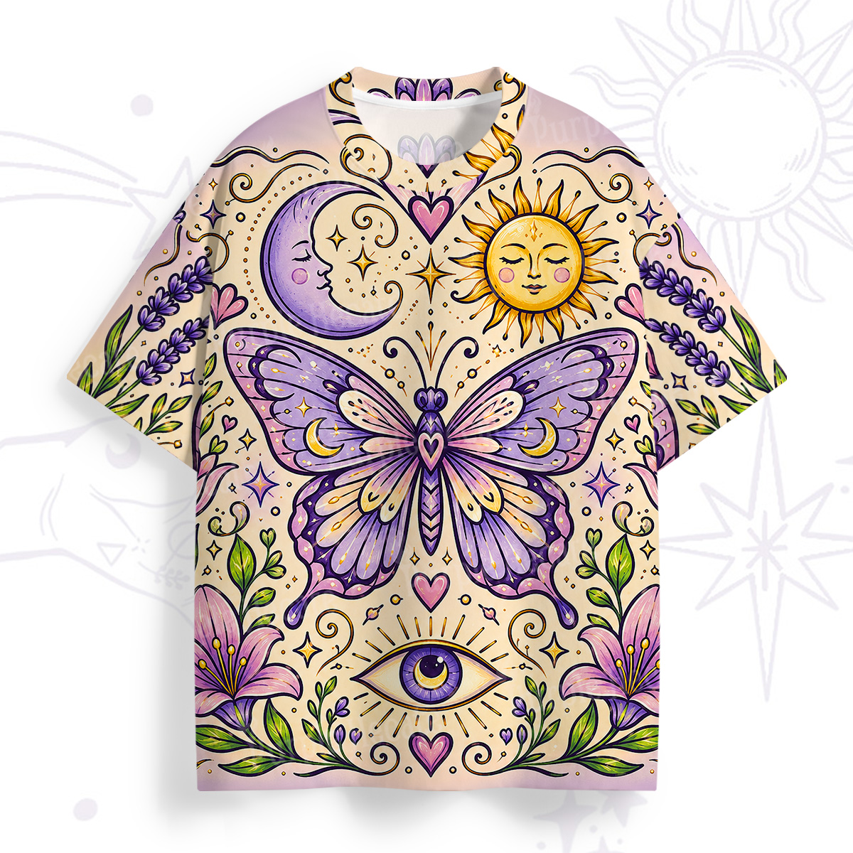 Purplehecate I Am Opening All Over Print T-Shirt