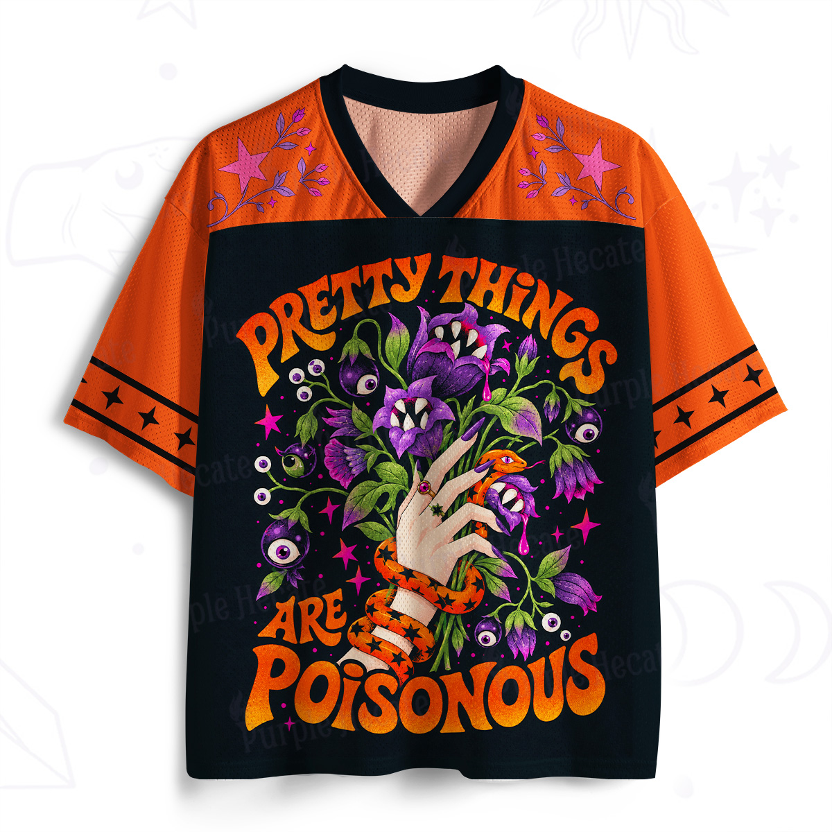 Purplehecate Pretty Things Are Poisonous Mesh Jersey