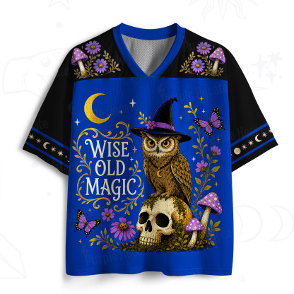 Purplehecate Wise Old Magic Owl Mesh Jersey