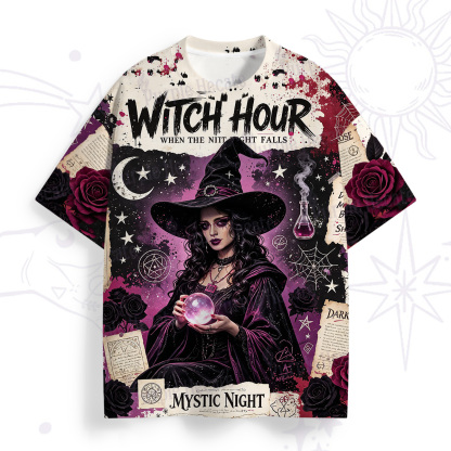 Purplehecate Witch Hour All Over Print T-Shirt