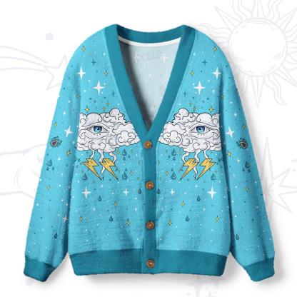 Purplehecate Sorry I'm A Water Sign Ugly Cardigan Sweaters
