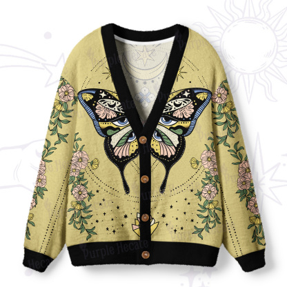 Purplehecate Magical Soul Ugly Cardigan Sweaters