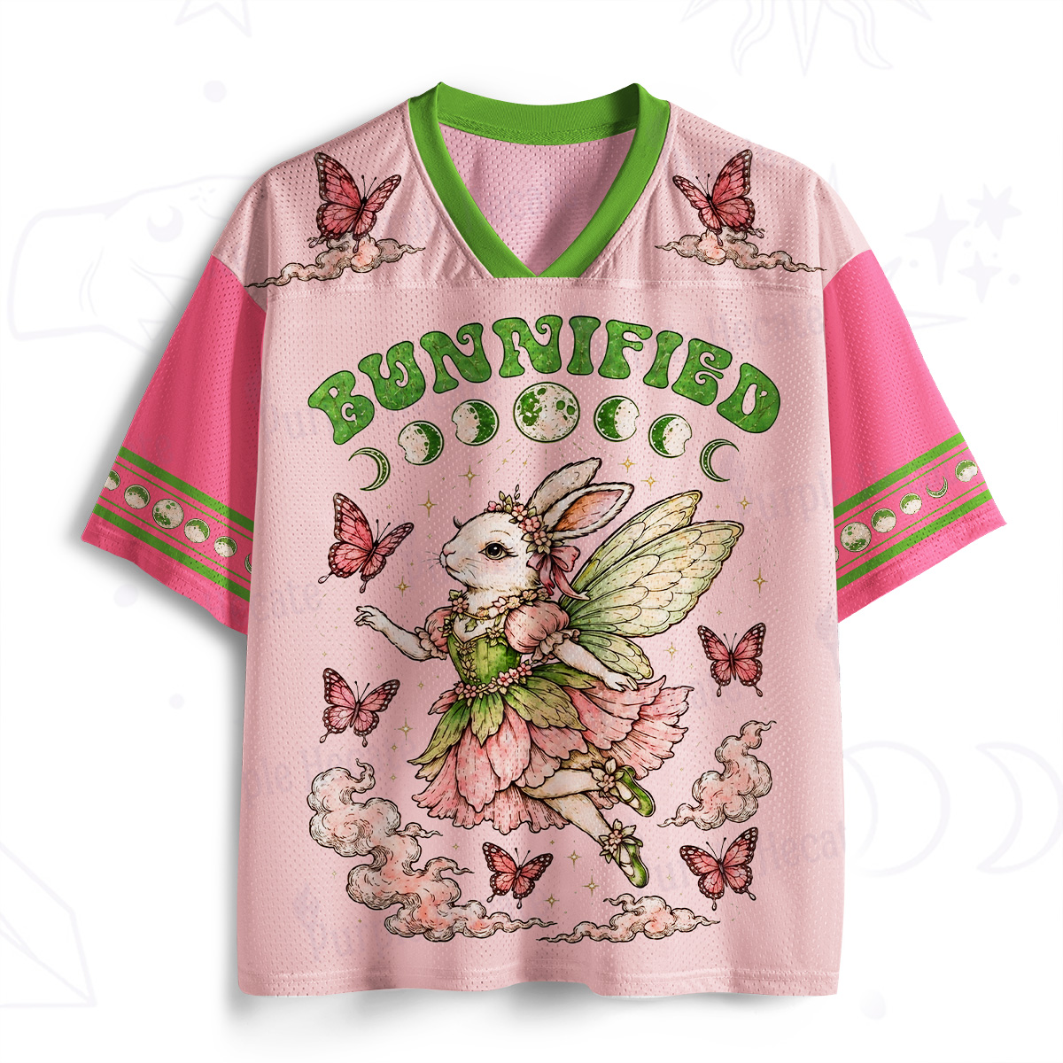 Purplehecate Bunnified Fairy Bunny Mesh Jersey