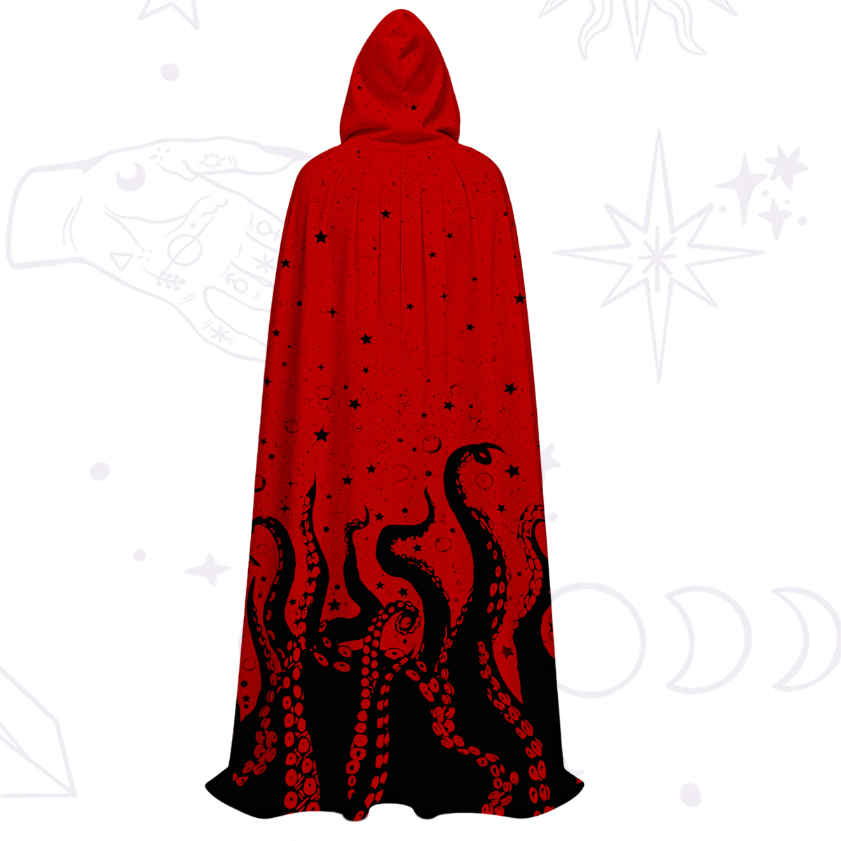 Purplehecate Tentacles of the Deep Hooded Cloak