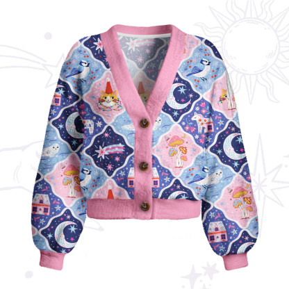 Purplehecate Dreamy Moonlight Fairy Tale Cardigan Sweaters