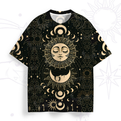 Purplehecate Lunar Eclipse All Over Print T-Shirt