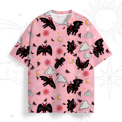 Purplehecate Cryptid Mothman All Over Print T-Shirt