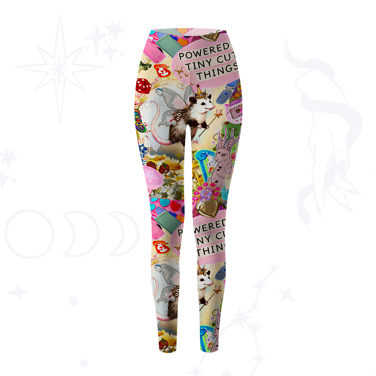 Purplehecate The Opossum Queen's Hoard Yoga Pants