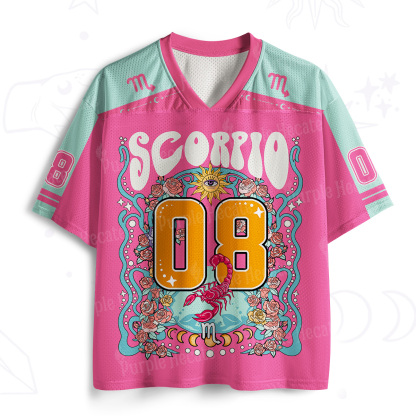 Purplehecate Scorpio Spirit Zodiac Mesh Jersey