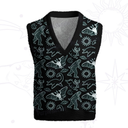Purplehecate Cryptid Ugly Sweater Vest