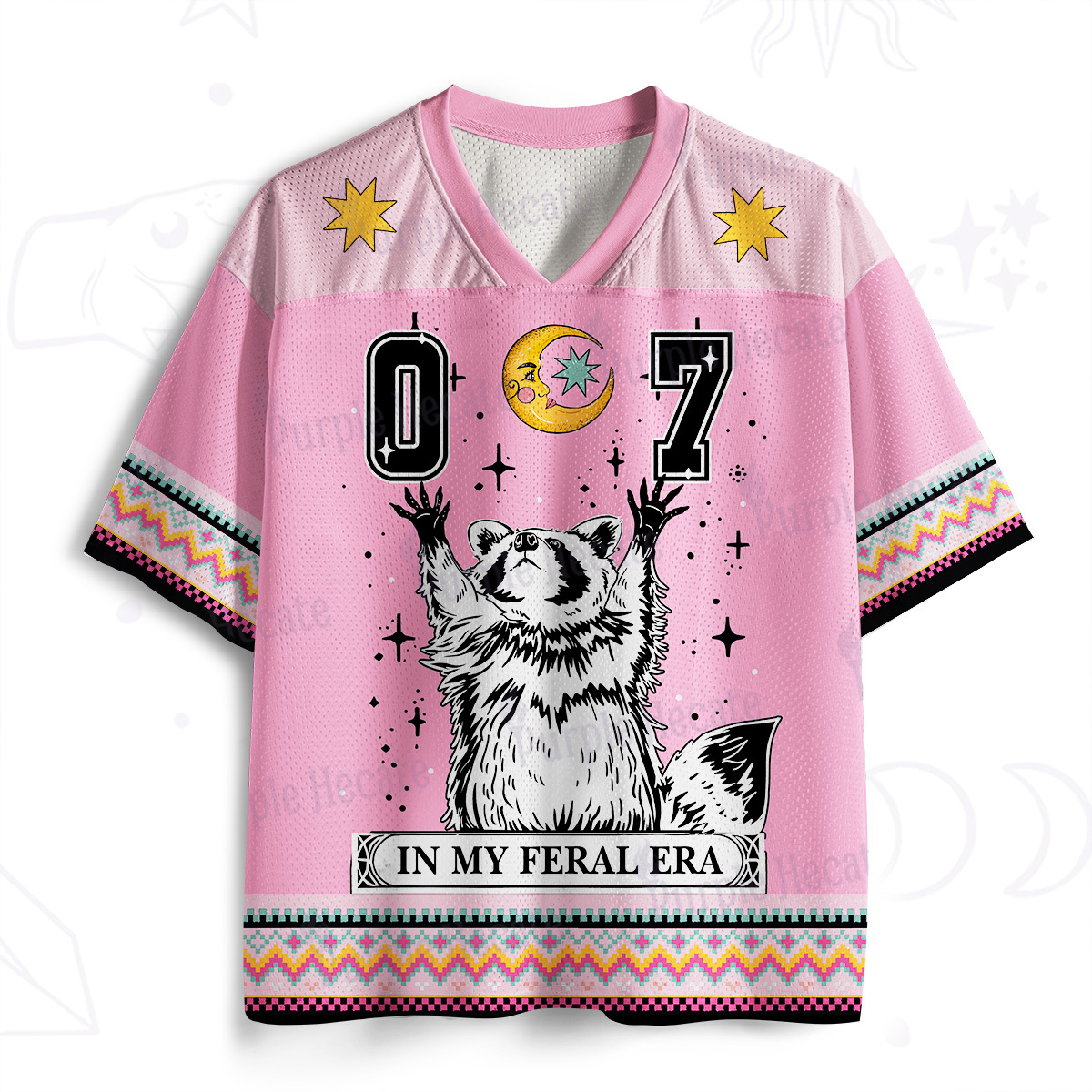 Purplehecate The In My Feral Era Mesh Jersey