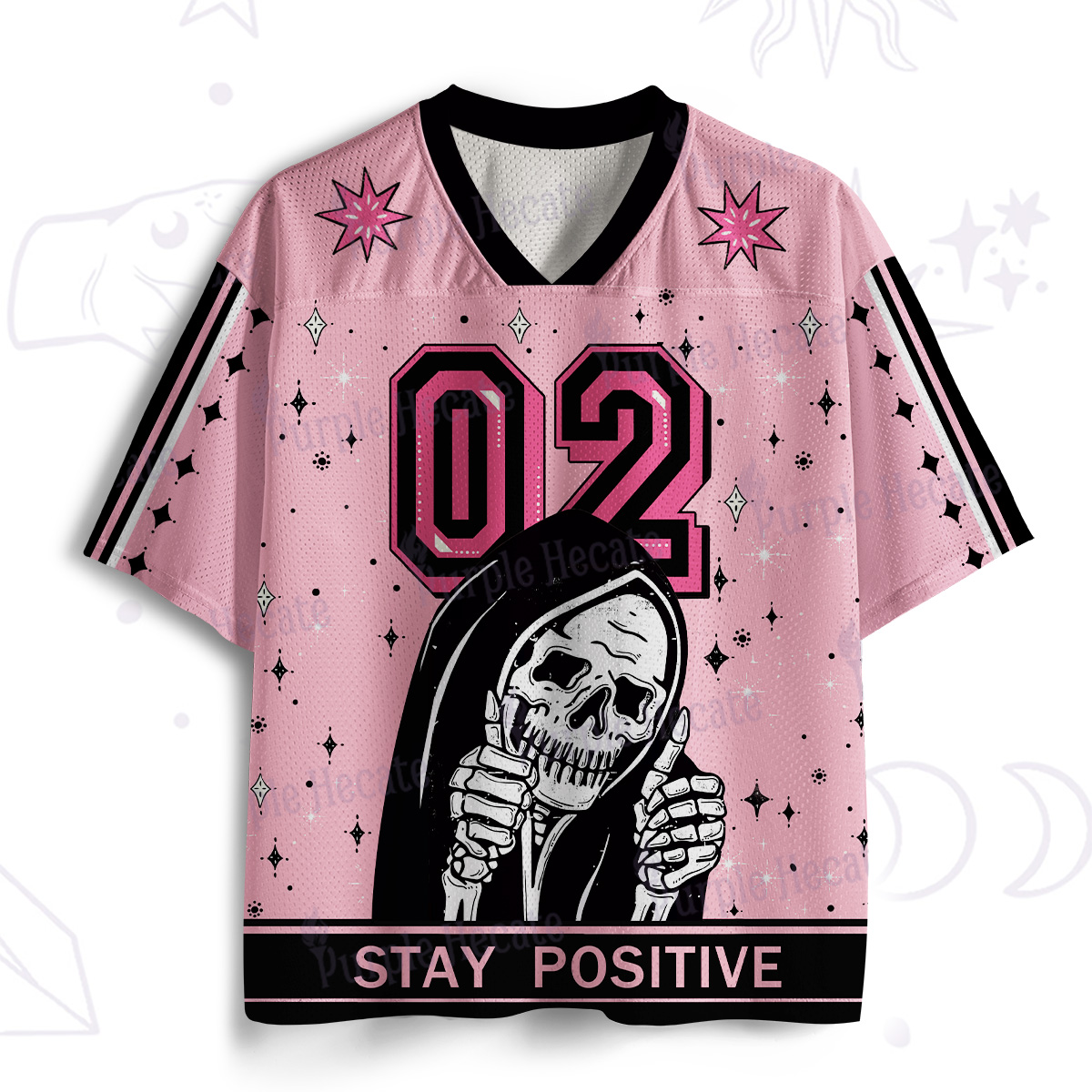 Purplehecate Stay Positive Mesh Jersey