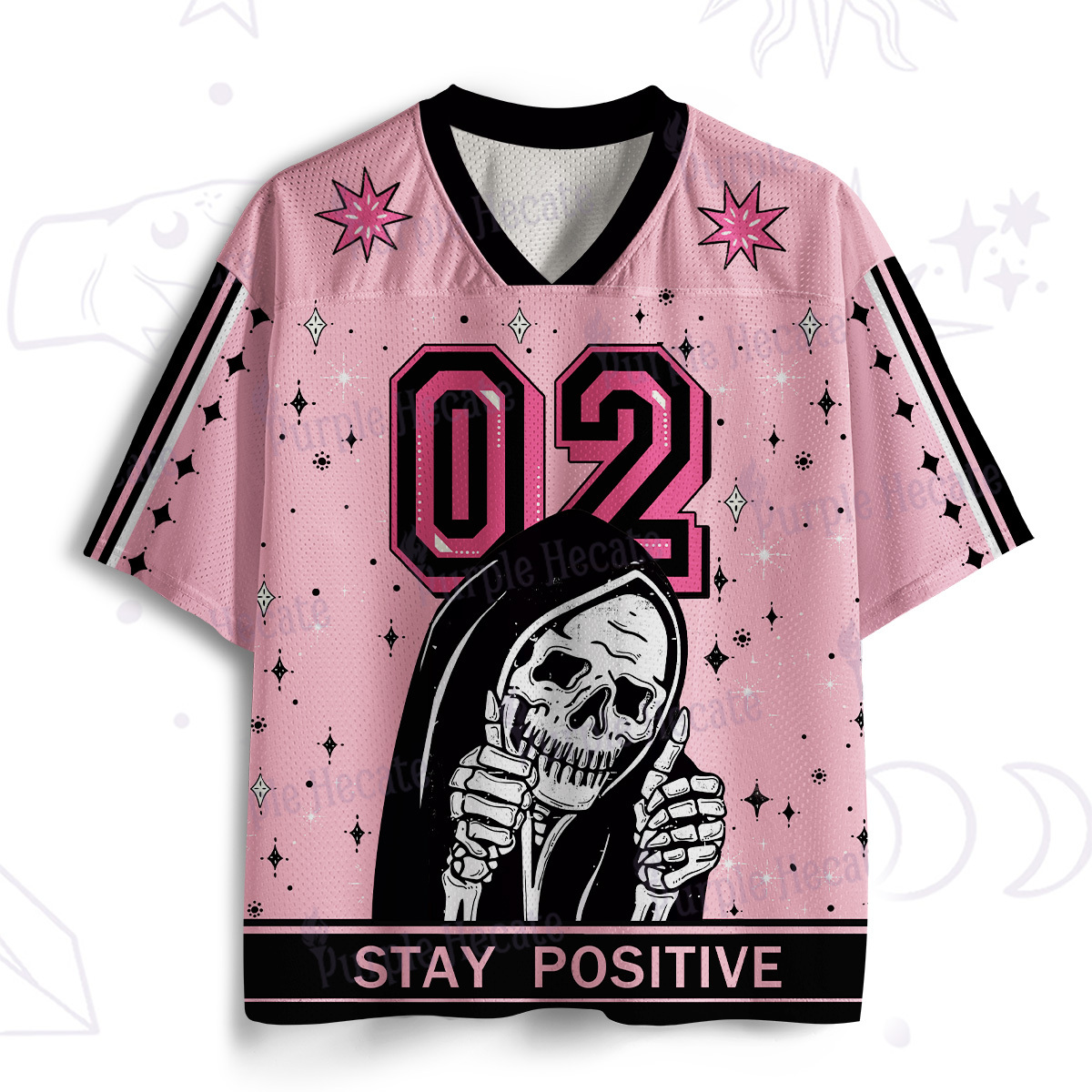 Purplehecate Stay Positive Mesh Jersey