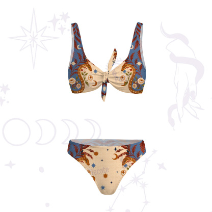 Purplehecate Celestial Ascension Versa-Tie Two-Piece Swimsuit