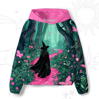 Purplehecate Witchy Forest All-Over Print Hoodie