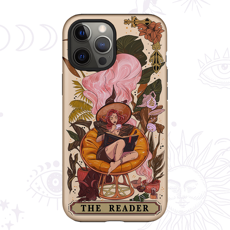 Purplehecate The Reader Phone Case