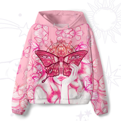 Purplehecate Butterfly Witchy All-Over Print Hoodie