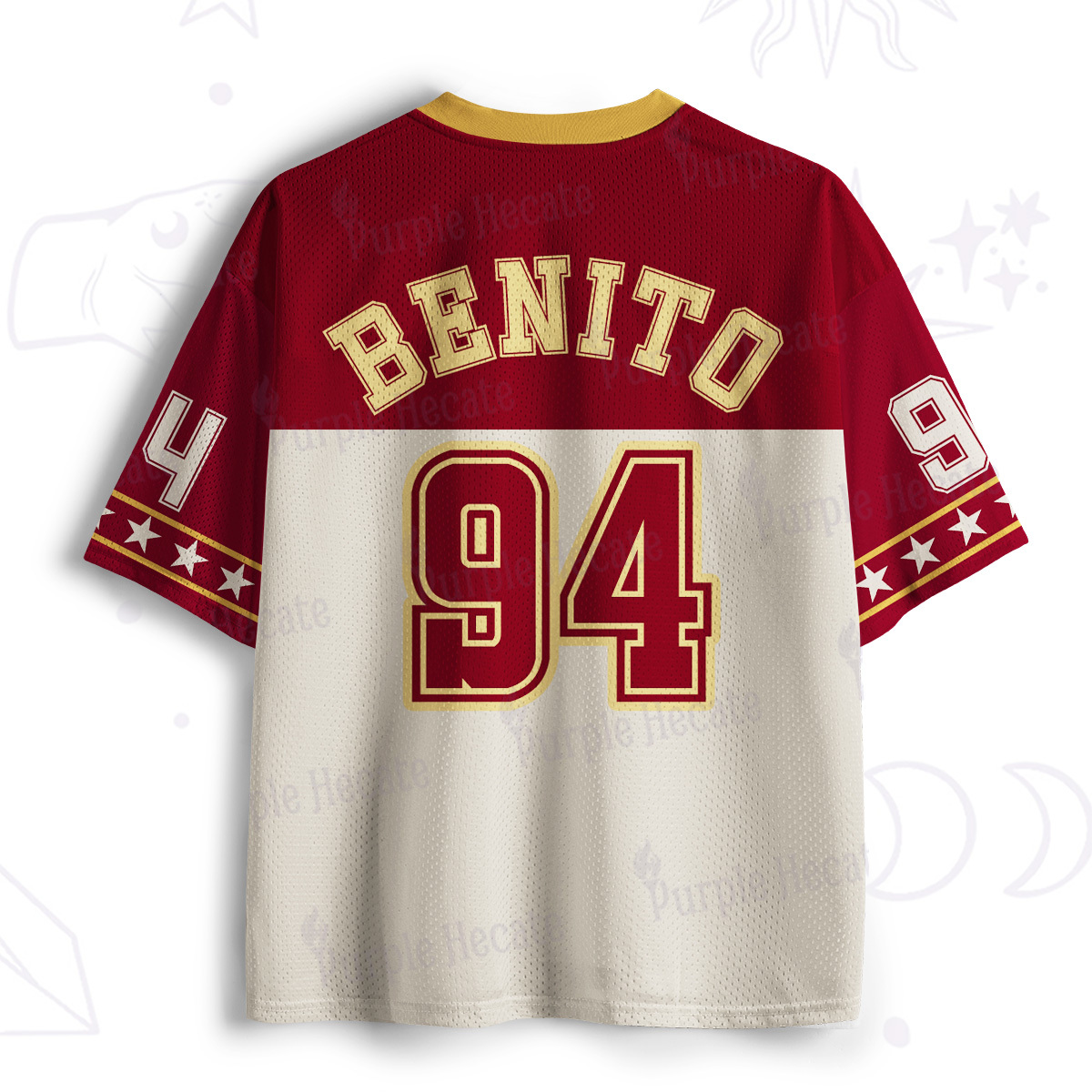 Purplehecate I’m Here for the Main Event Mesh Jersey