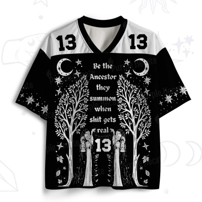 Purplehecate Be The Ancestor They Summon When Shit Gets Real Mesh Jersey