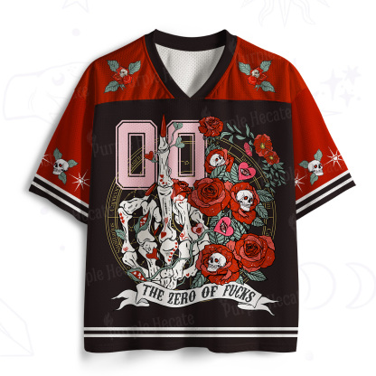 Purplehecate The Zero Of Fucks Mesh Jersey