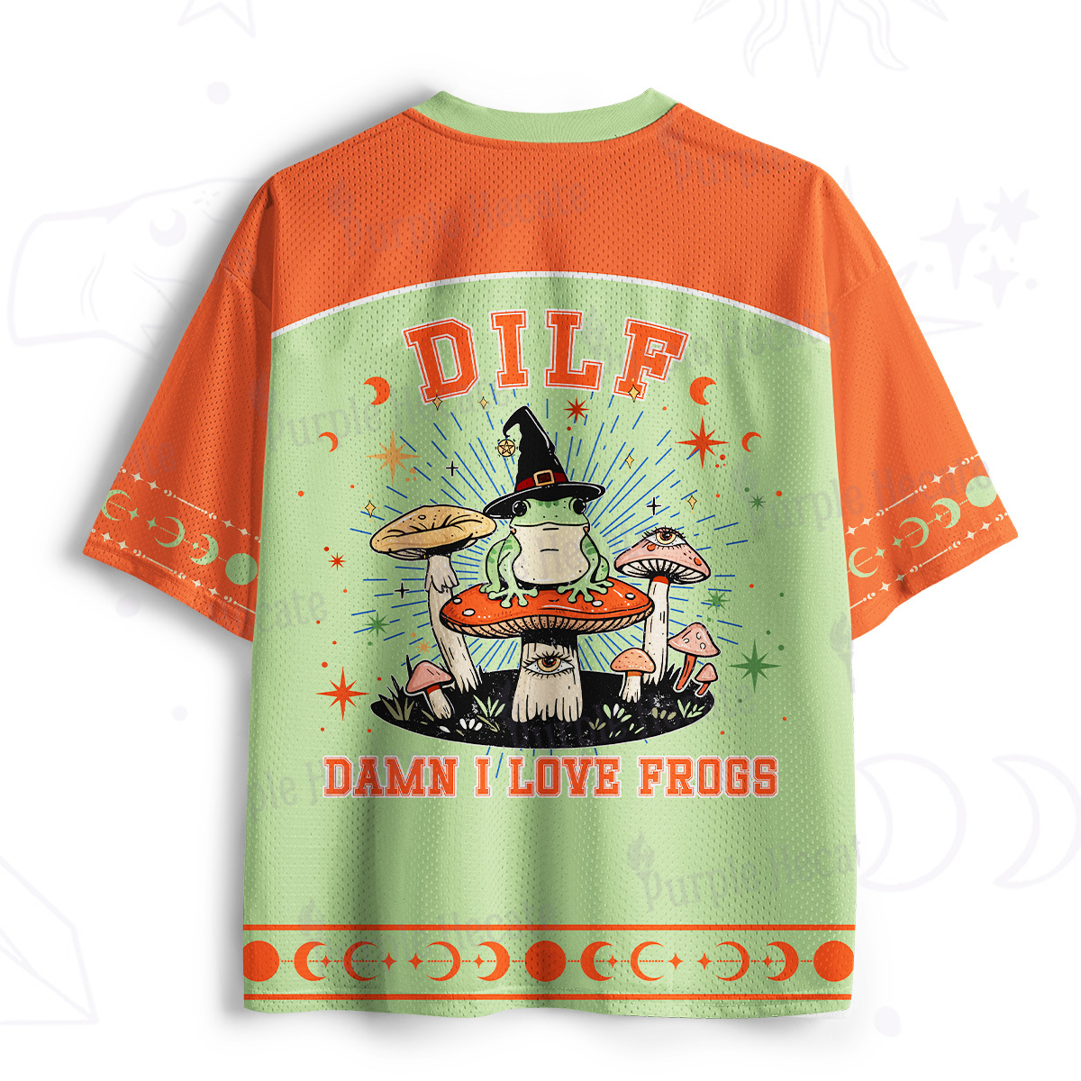Purplehecate Dilf Damn I Love Frogs Mesh Jersey