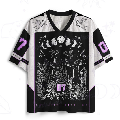 Purplehecate Celestial Cat Mesh Jersey