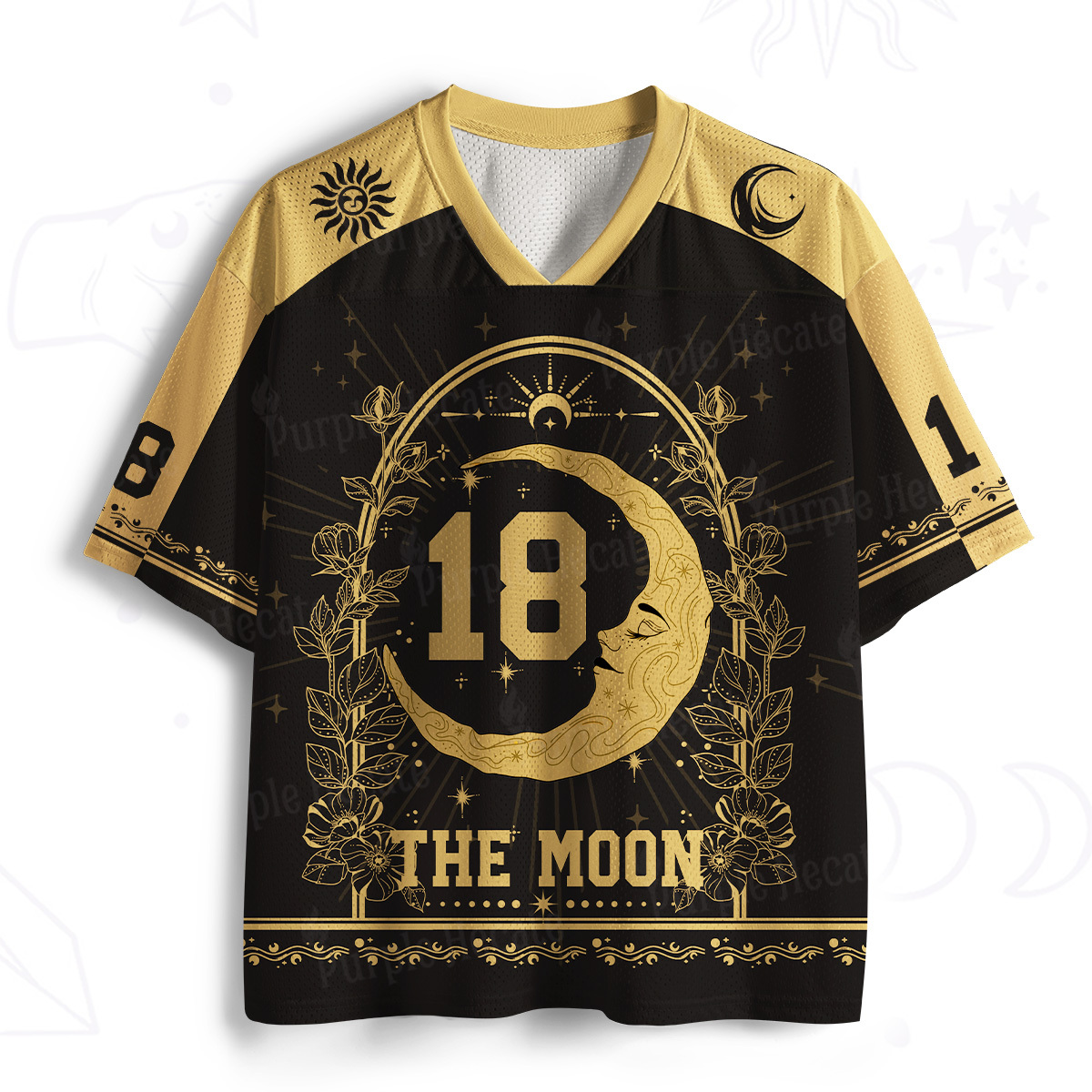 Purplehecate The Moon Mesh Jersey