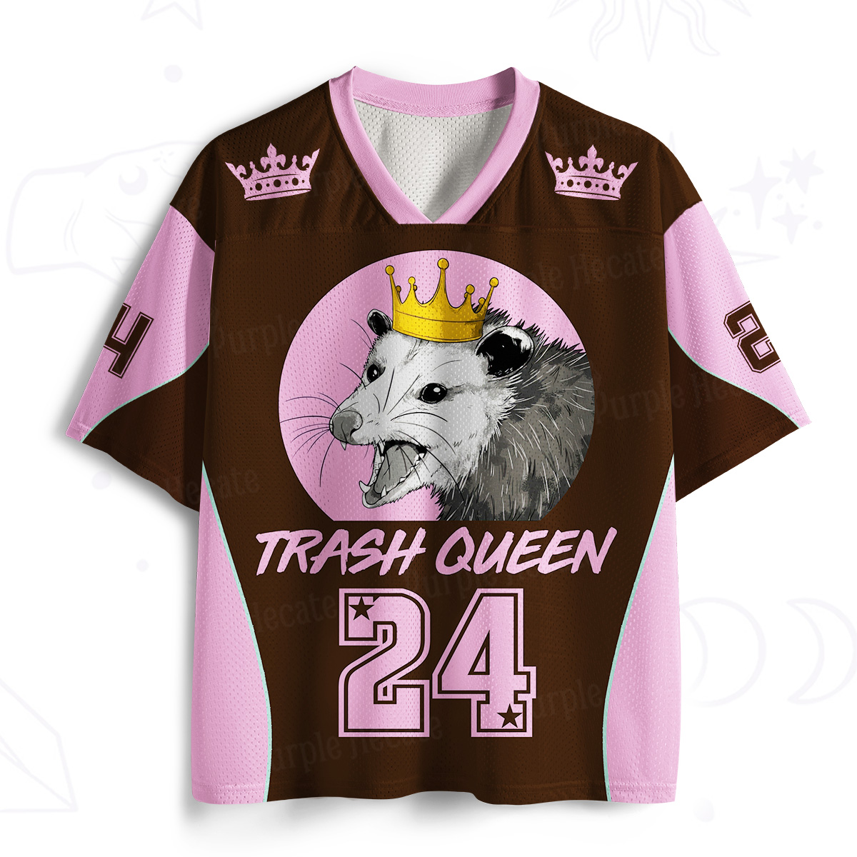 Purplehecate Trash Queen Possum Mesh Jersey