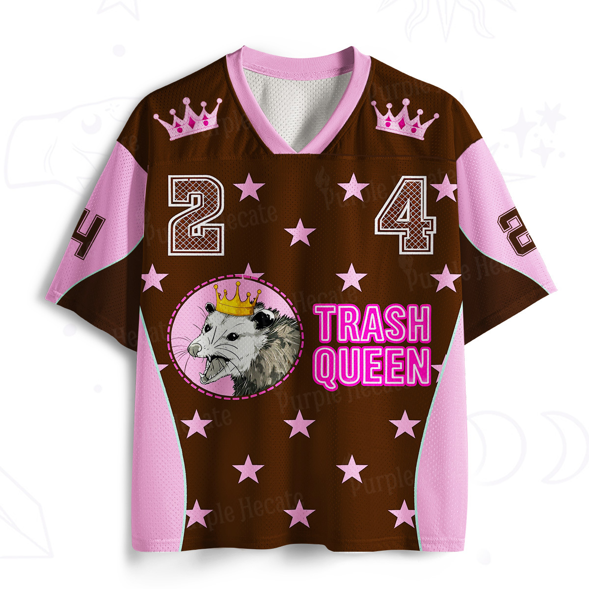 Purplehecate Trash Queen Possum Mesh Jersey