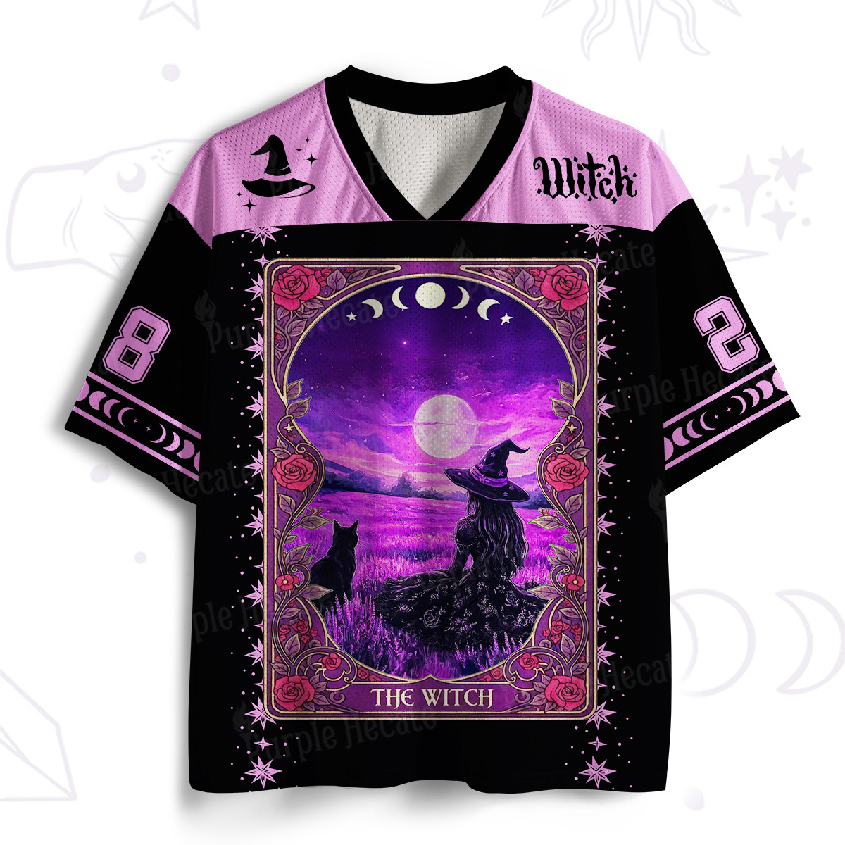 Purplehecate The Purple Witch Mesh Jersey