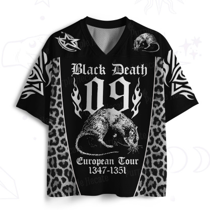 Purplehecate Black Death European Tour Mesh Jersey
