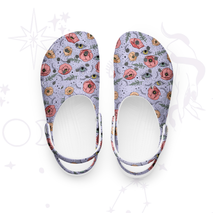 Purplehecate The Bee's Knees Rubber Clogs