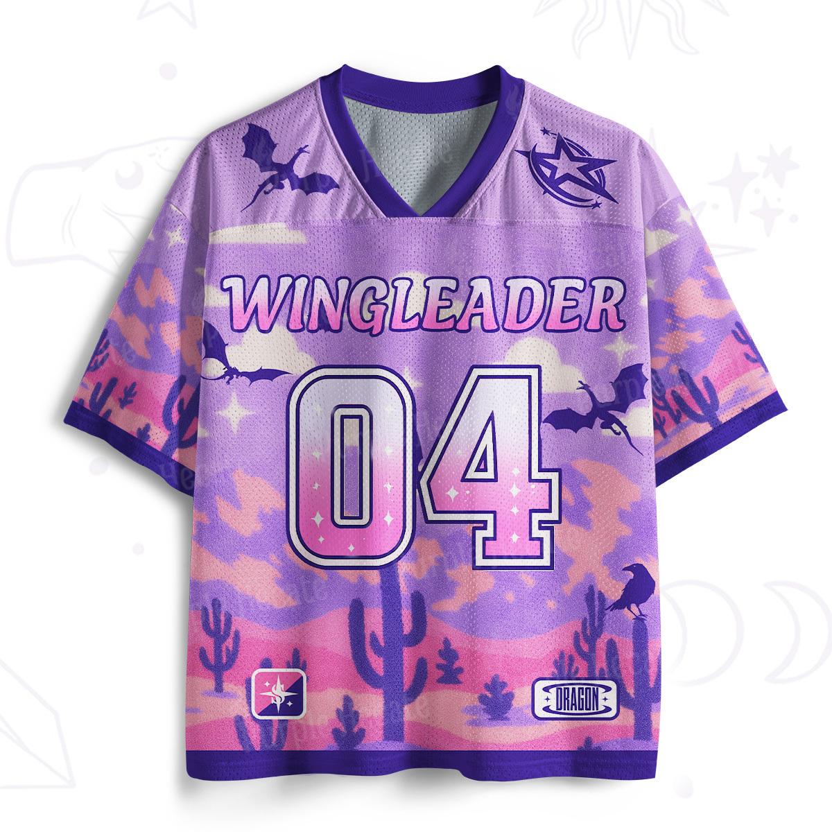 Purplehecate Wingleader 04 Dragon Mesh Jersey