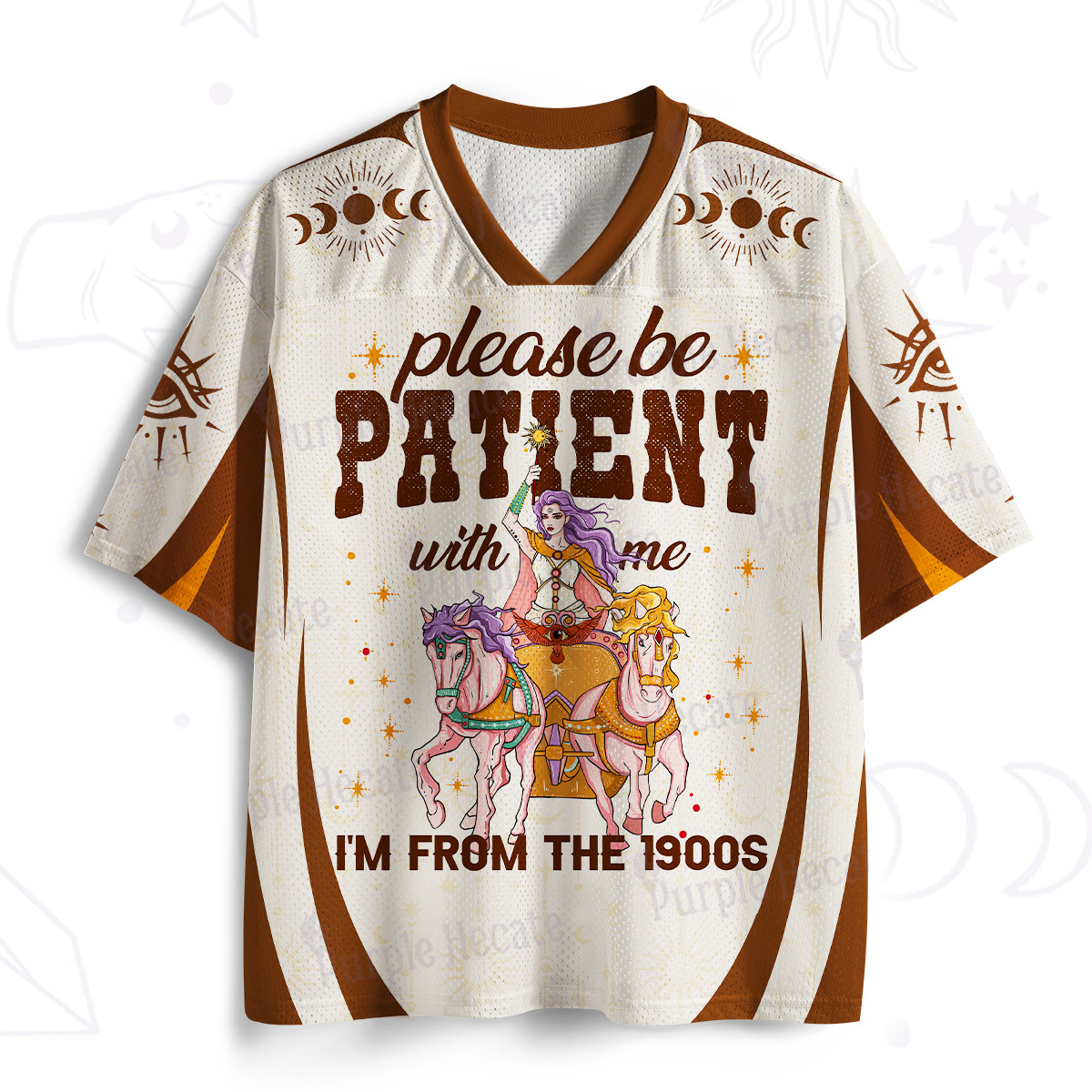 Purplehecate Please Be Patient With Me I'm From The 1900s Mesh Jersey