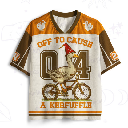 Purplehecate Off to Cause a Kerfuffle Goose Mesh Jersey
