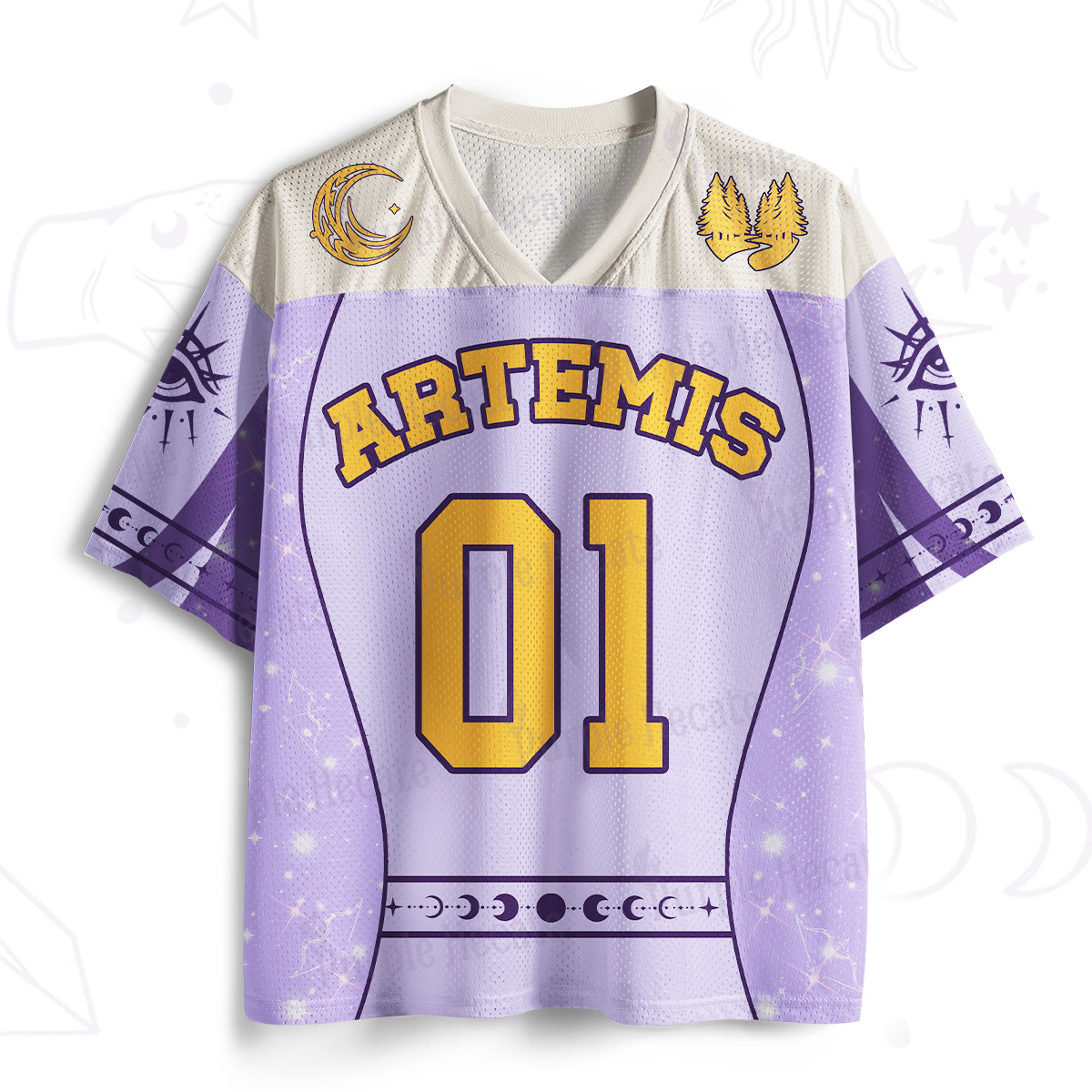 Purplehecate Moon Huntress Artemis Mesh Jersey