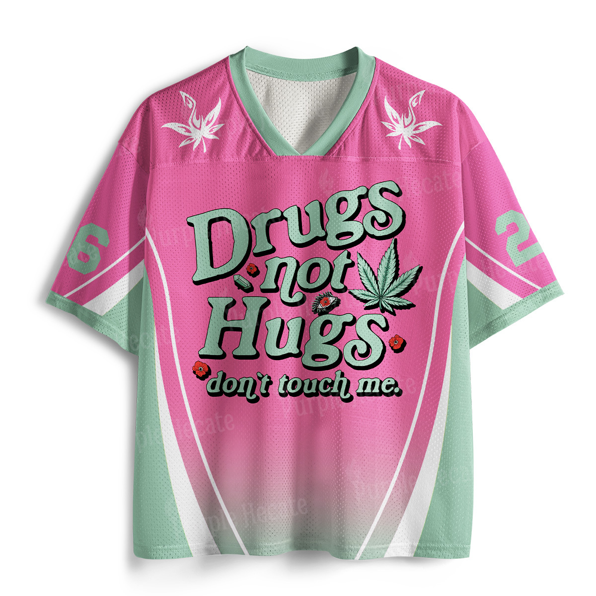 Purplehecate Sarcastic Weed Mesh Jersey