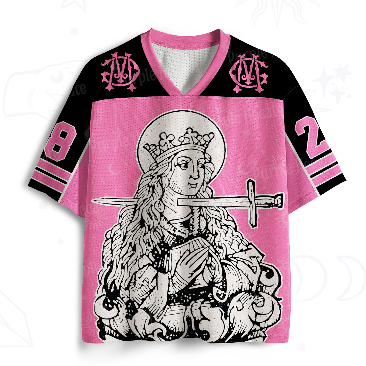 Purplehecate I'm Fine Mesh Jersey