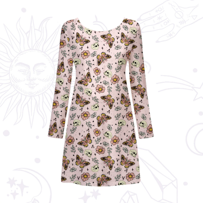 Purplehecate The Endings Won't End You Beachwear Cover-Up Dress