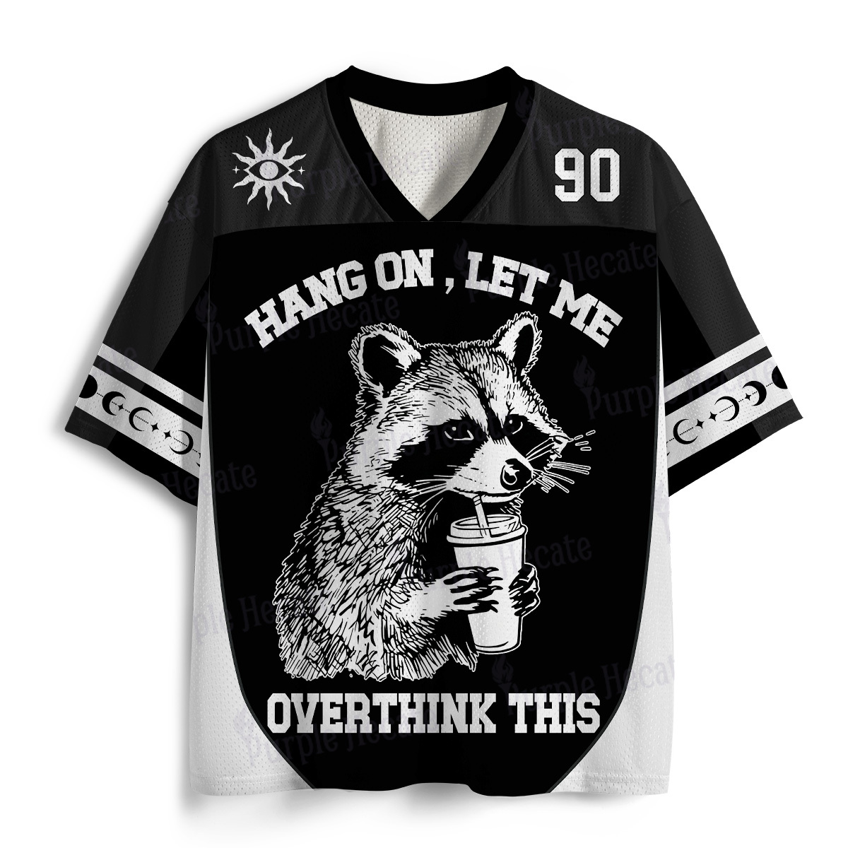 Purplehecate Hang On Let Me Overthink This Mesh Jersey